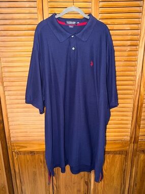 4XLT -U.S. Polo Assn. Men's Navy Polo Shirt